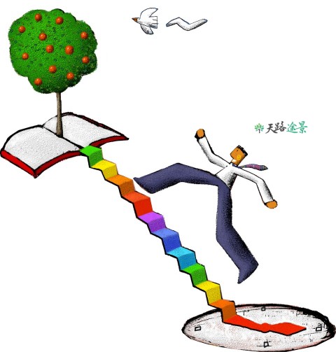 奔向生命树 run to the tree of life/wisdom